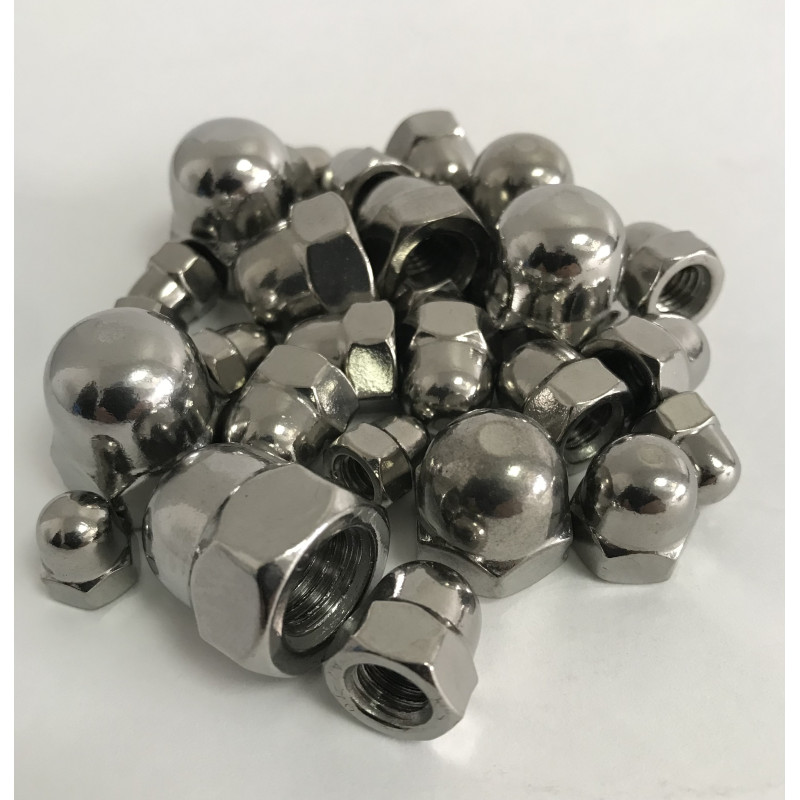 Nakrętka Nierdzewna Kołpakowa M16 DIN1587-10szt