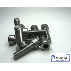 Śruba Nierdzewna Imbusowa 5x25 DIN 912/A2-10szt