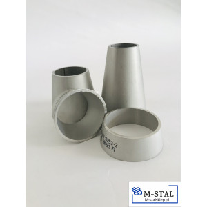 Redukcja nierdzewna stożkowa 114.3/88.9x2mm