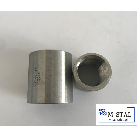 Mufa Nierdzewna Kwasoodporna "1 1/2" AISI 316