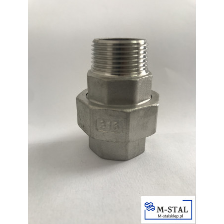 Śrubunek Nierdzewny Stożkowy 3/4" GW/GZ  AISI 316