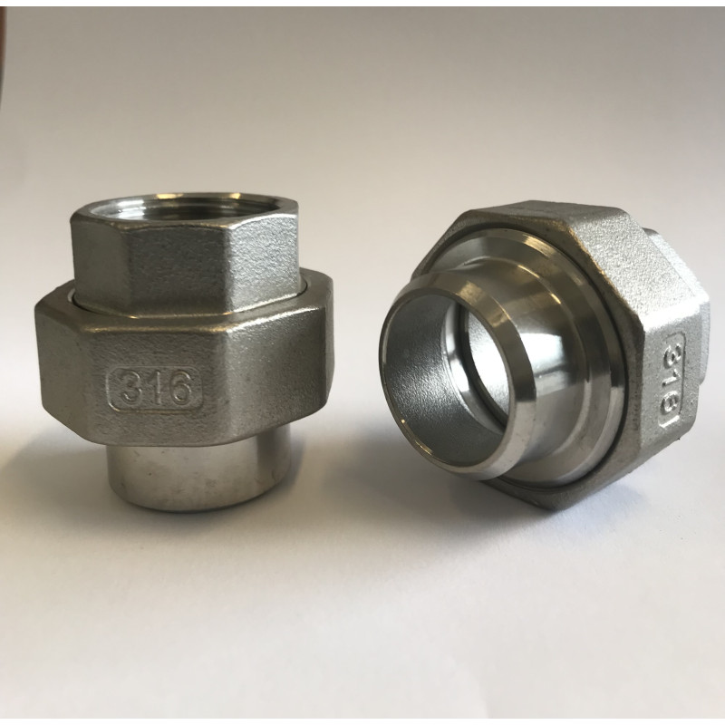 Śrubunek Nierdzewny Stożkowy  2 1/2" S/GW  AISI 316