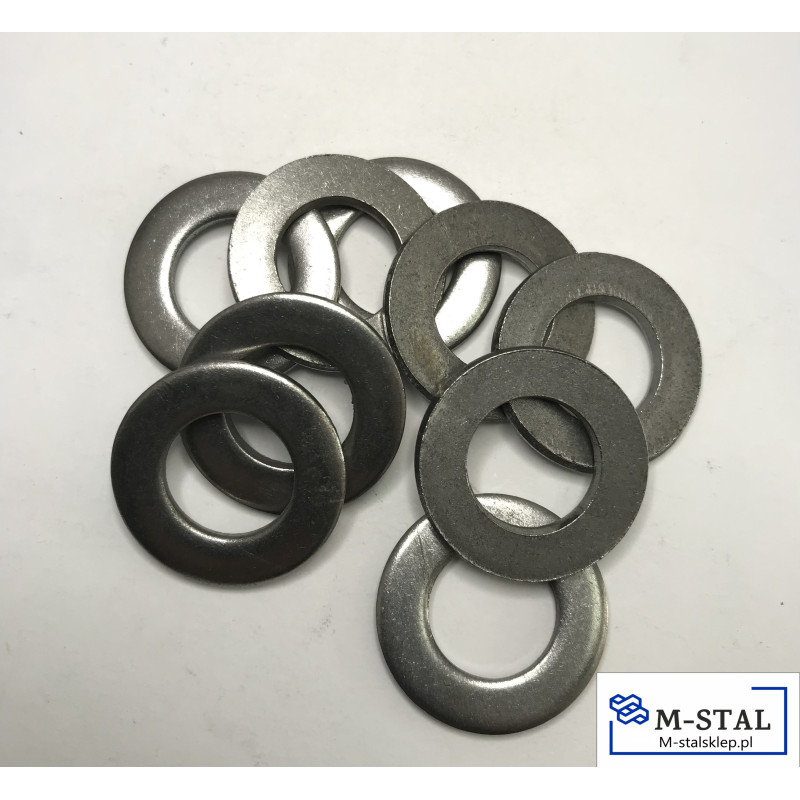 Podkładka Nierdzewna Płaska M18 DIN 125/A2-10szt