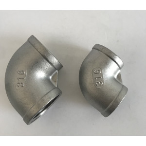 Kolano 90 st. nierdzewna "1.0" GW/GW AISI 316