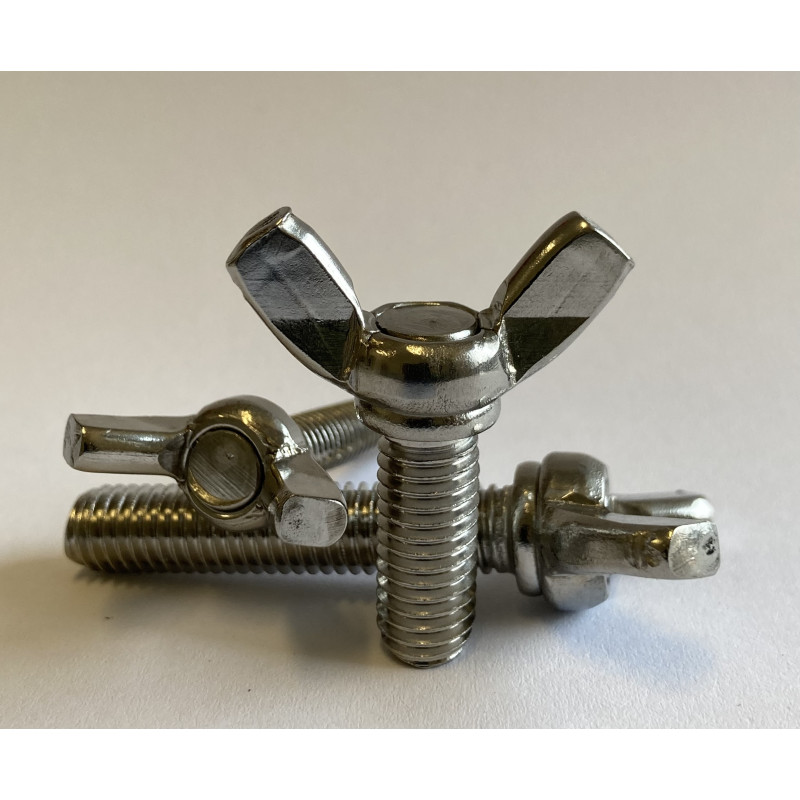 M8X20 Śruba motylkowa nierdzewna DIN 316/A2-1szt