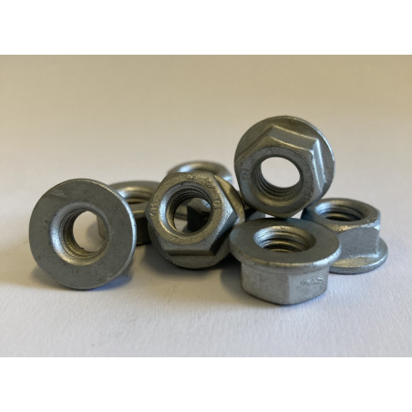 Nakrętka kołnierzowa M8 kl.10.9 ocynk płatkowy DIN 6923 10szt