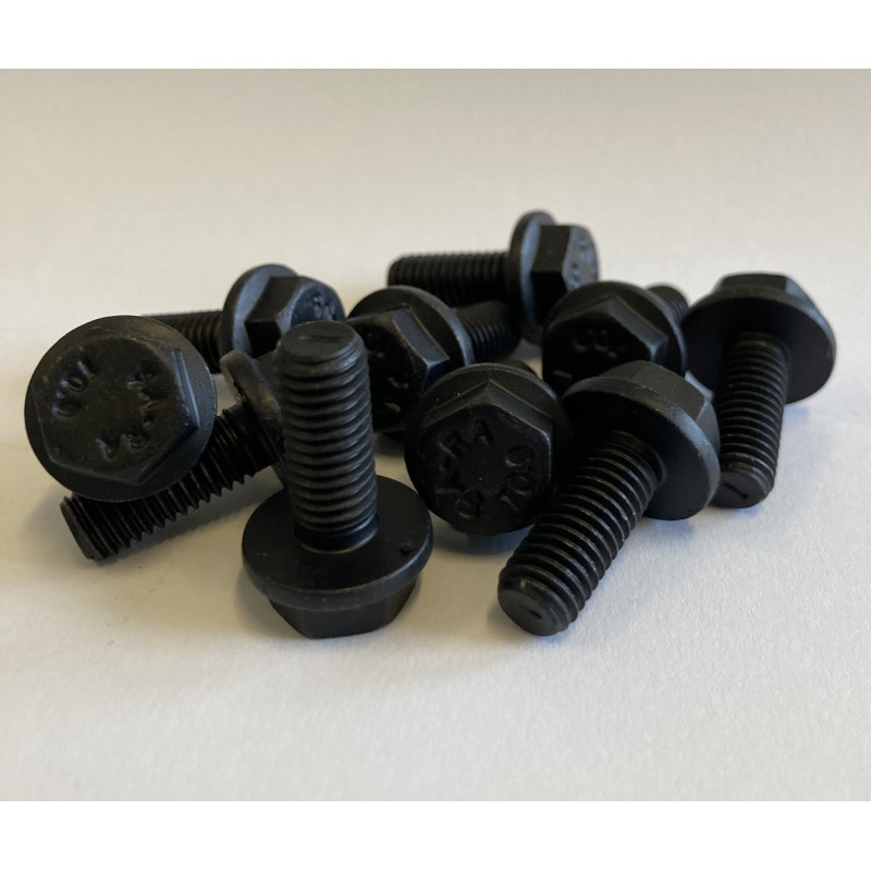 Śruba kołnierzowa M8x16 kl.10.9 ocynk płatkowy DIN 6921 10szt.