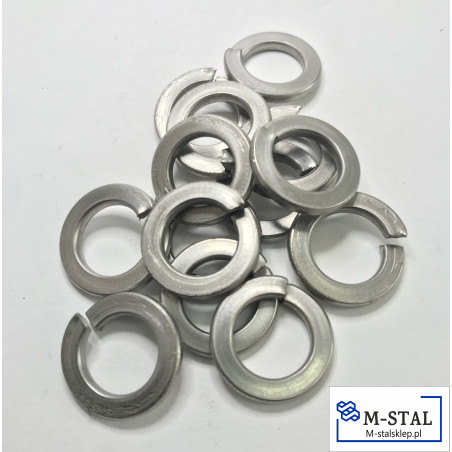 Podkładka Nierdzewna Sprężysta M5 DIN 127/A2-10szt