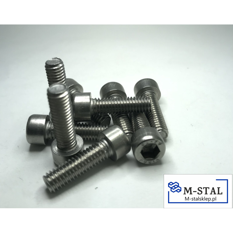 Śruba Nierdzewna Imbusowa 10x60 DIN 912/A2-10szt