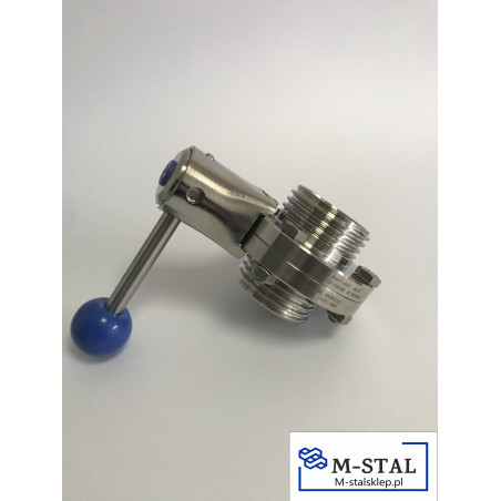 Zawór Klapowy Nierdzewny DN50 G/G