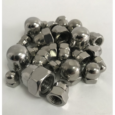 Nakrętka Nierdzewna Kołpakowa M4 DIN1587-10szt