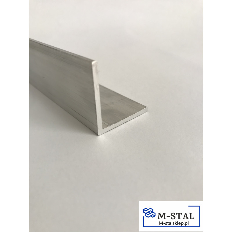 Kątownik aluminiowy 25x25x2mm