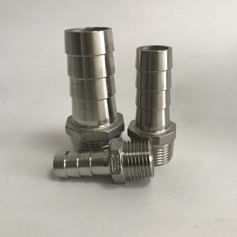 Nypel do Węża na Klucz"3/4" Nierdzewny AISI 316